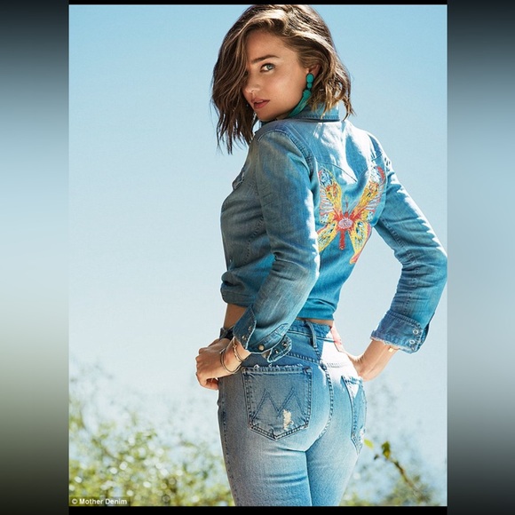 MOTHER Tops - Mother Miranda Keer Butterfly Shirt🦋🦋🦋🦋🦋